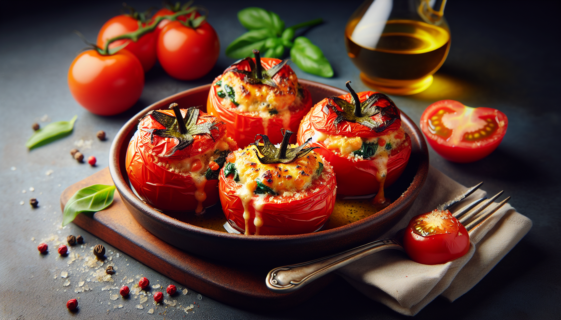 pomodori ripieni al forno